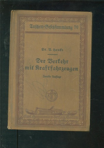 Der verkehr mit - der,