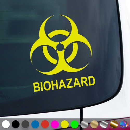 Biohazard aufkleber hinweis - biohazard,