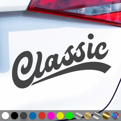 Classic aufkleber oldtimer - aufkleber,