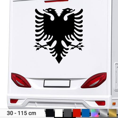 Albanien aufkleber shqiperia - aufkleber,