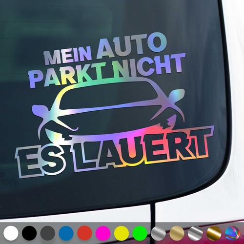 Mein auto parkt - parkt, nicht